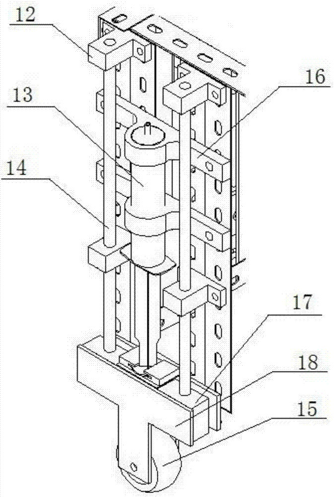 Rolled steel transport vehicle