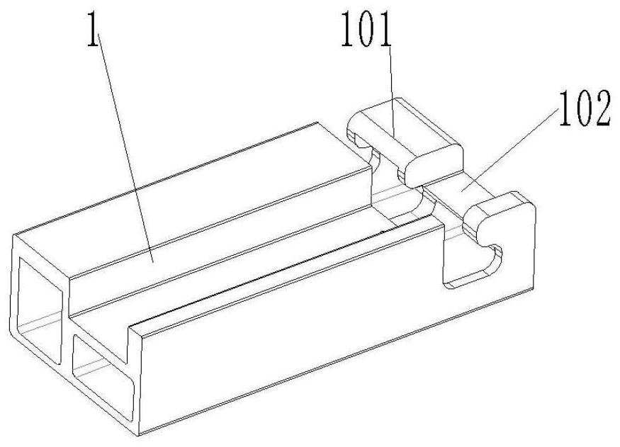 Mortise and tenon joint structure for gate