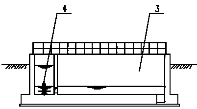 Device for removing oil slick from turbid circulating water and recovering circulating water in aluminum processing industry