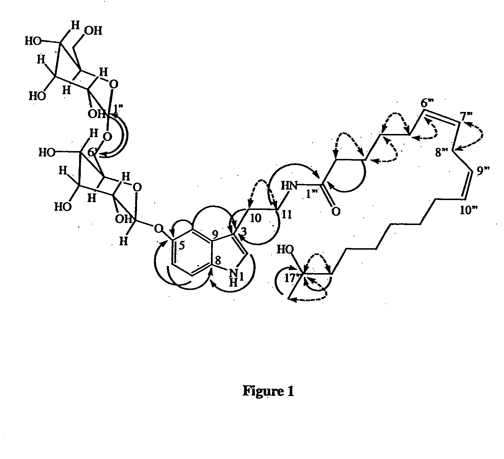 Withanamide and withanolide compositions and method of use thereof