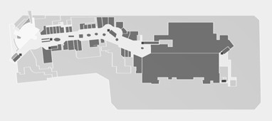 Business space people flow simulation method and device based on ABM model