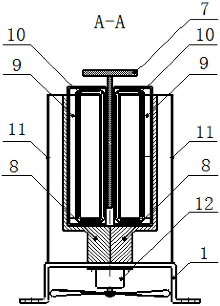 Planar linear thrust motor