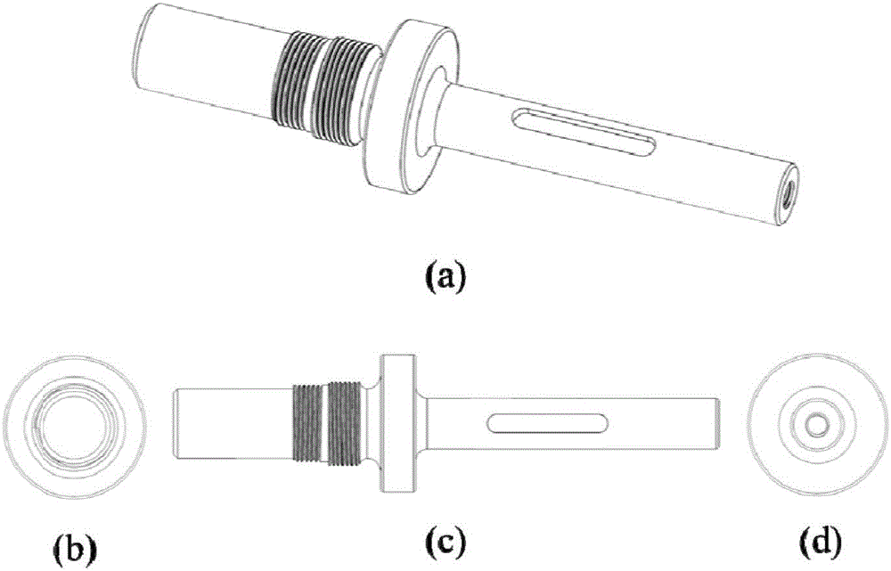 High temperature tensile fatigue test fixture for panel test piece and method