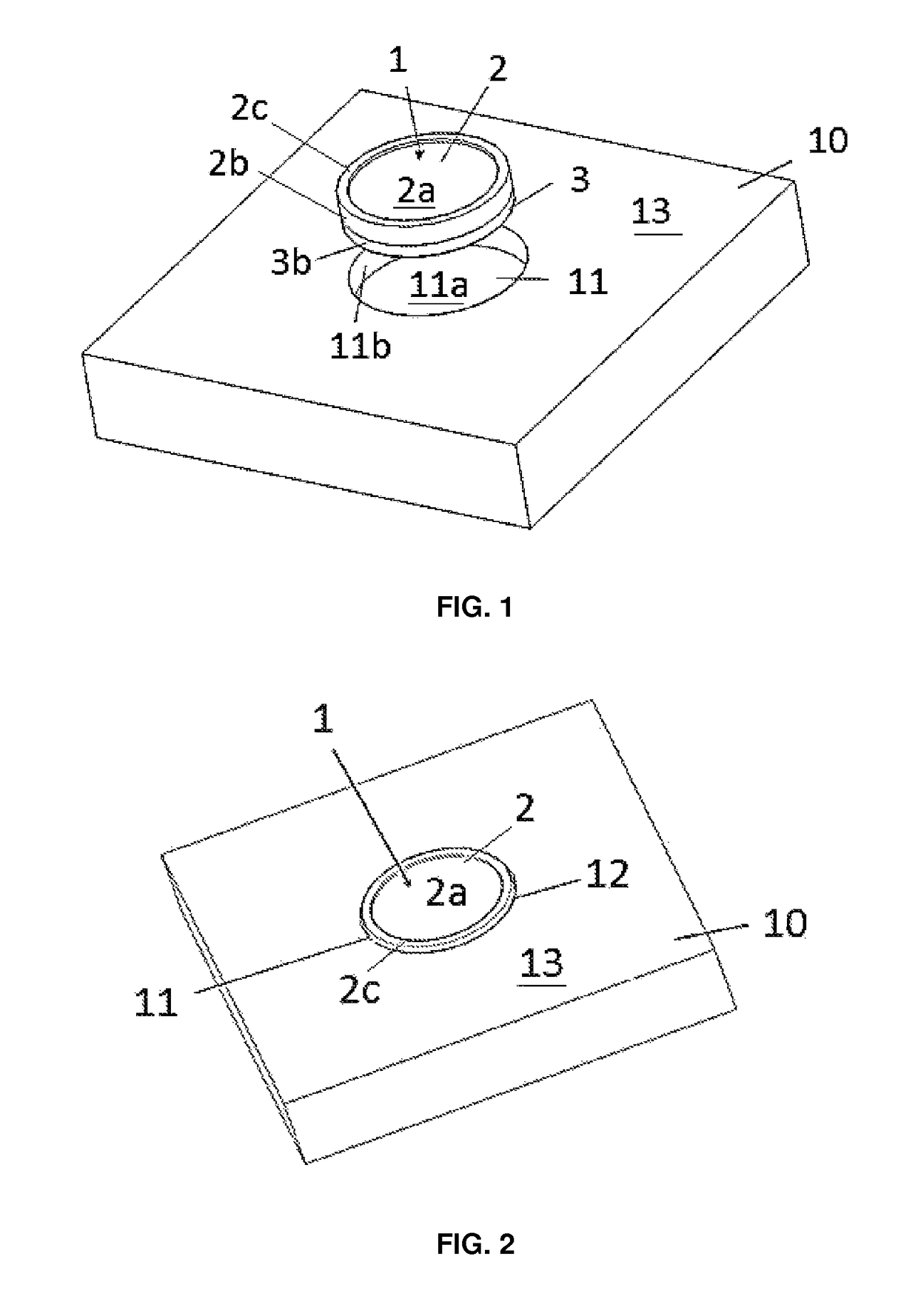 Unit comprising a formwork board including a housing and a repairing element suitable for being fixed to the housing, and repairing method of a formwork board