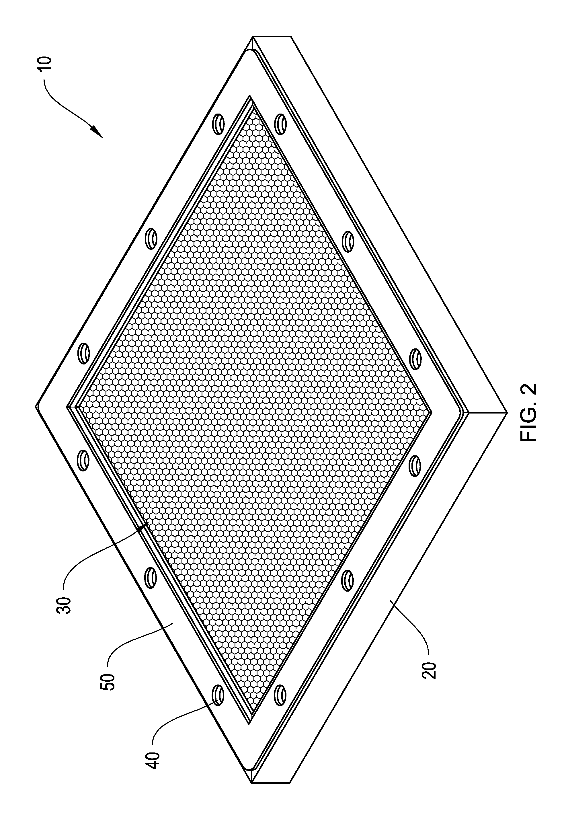 EMI shielding vent panel frame