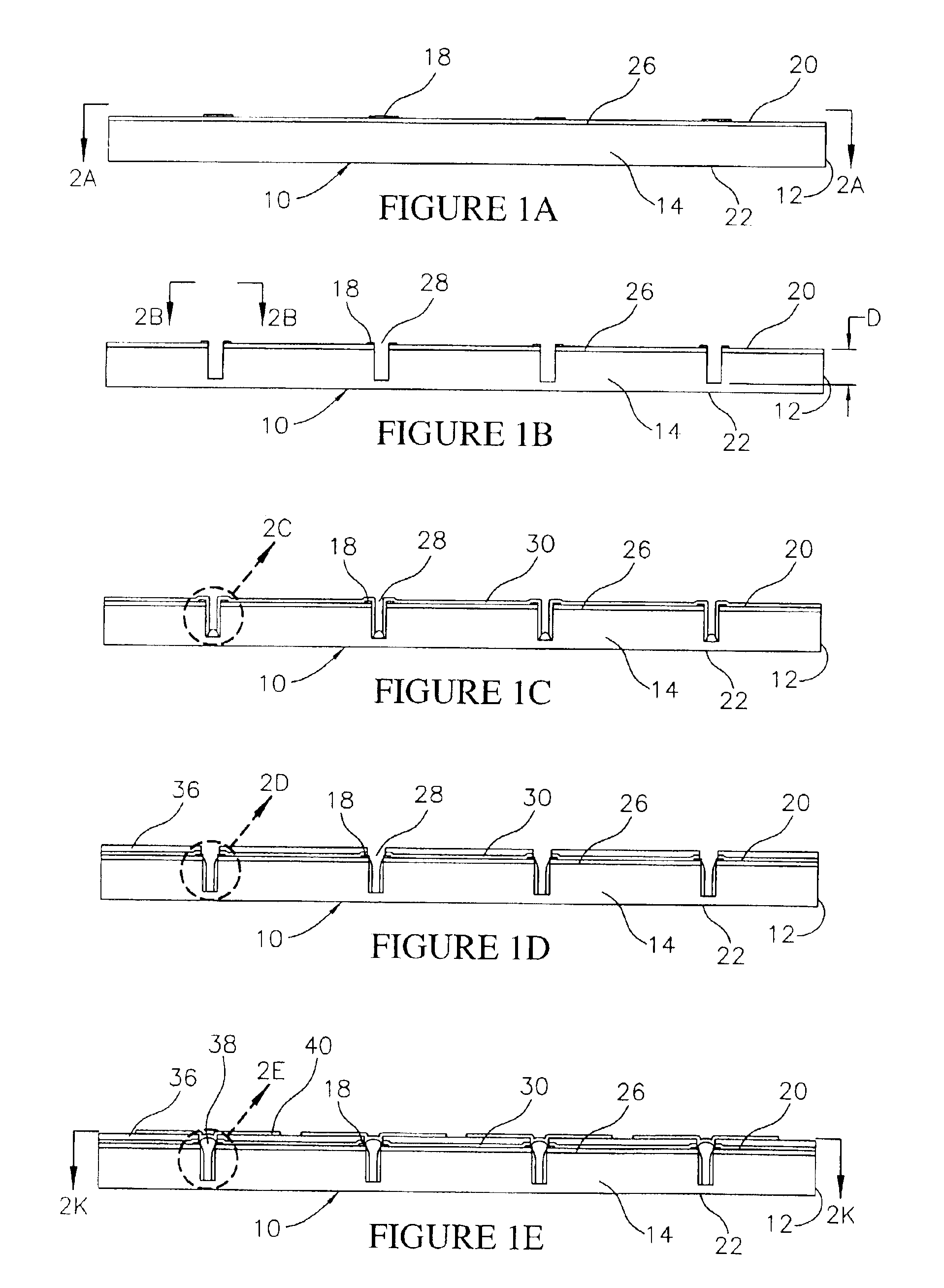 Semiconductor component having backside pin contacts