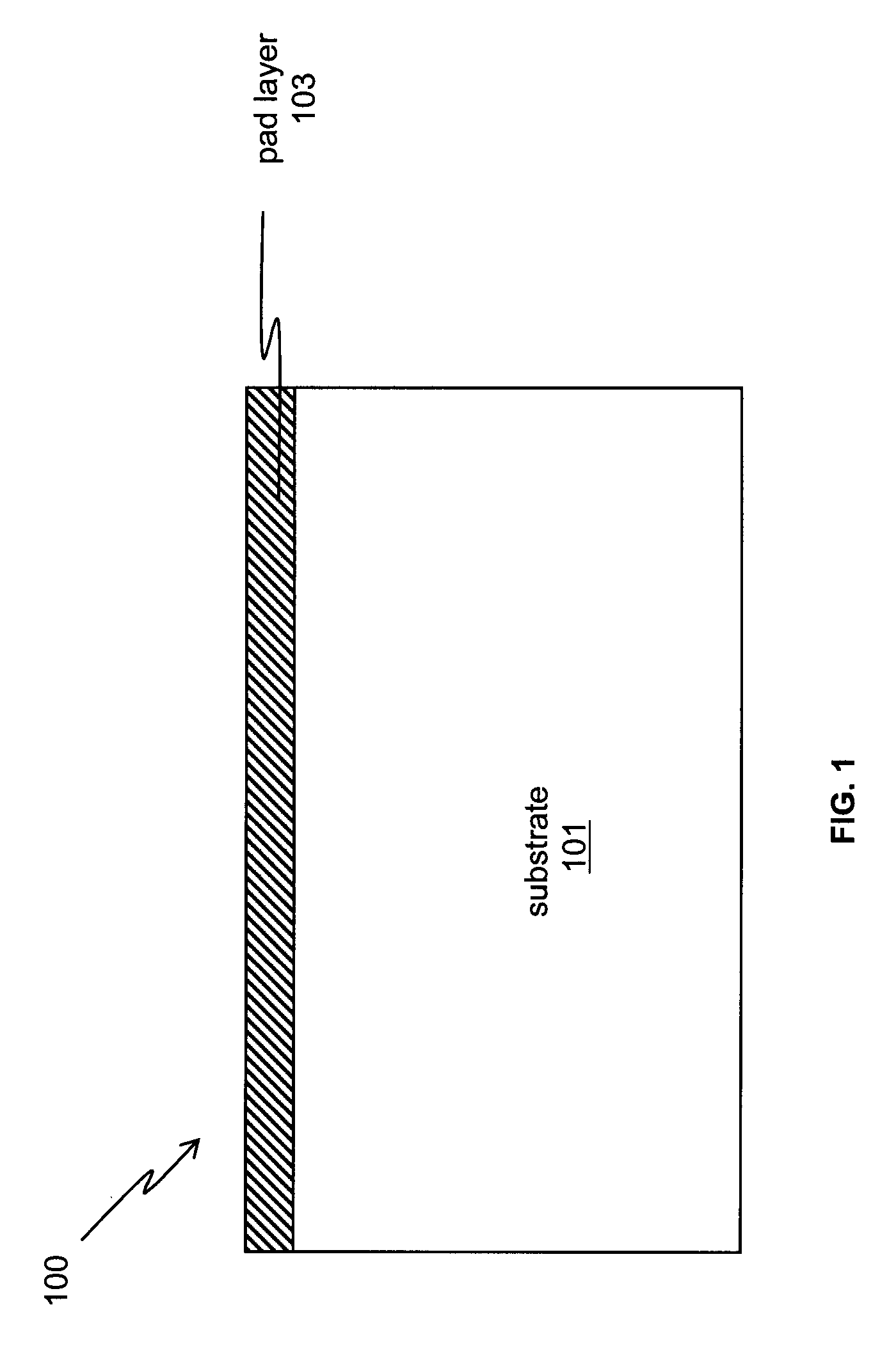 Patterned strained semiconductor substrate and device