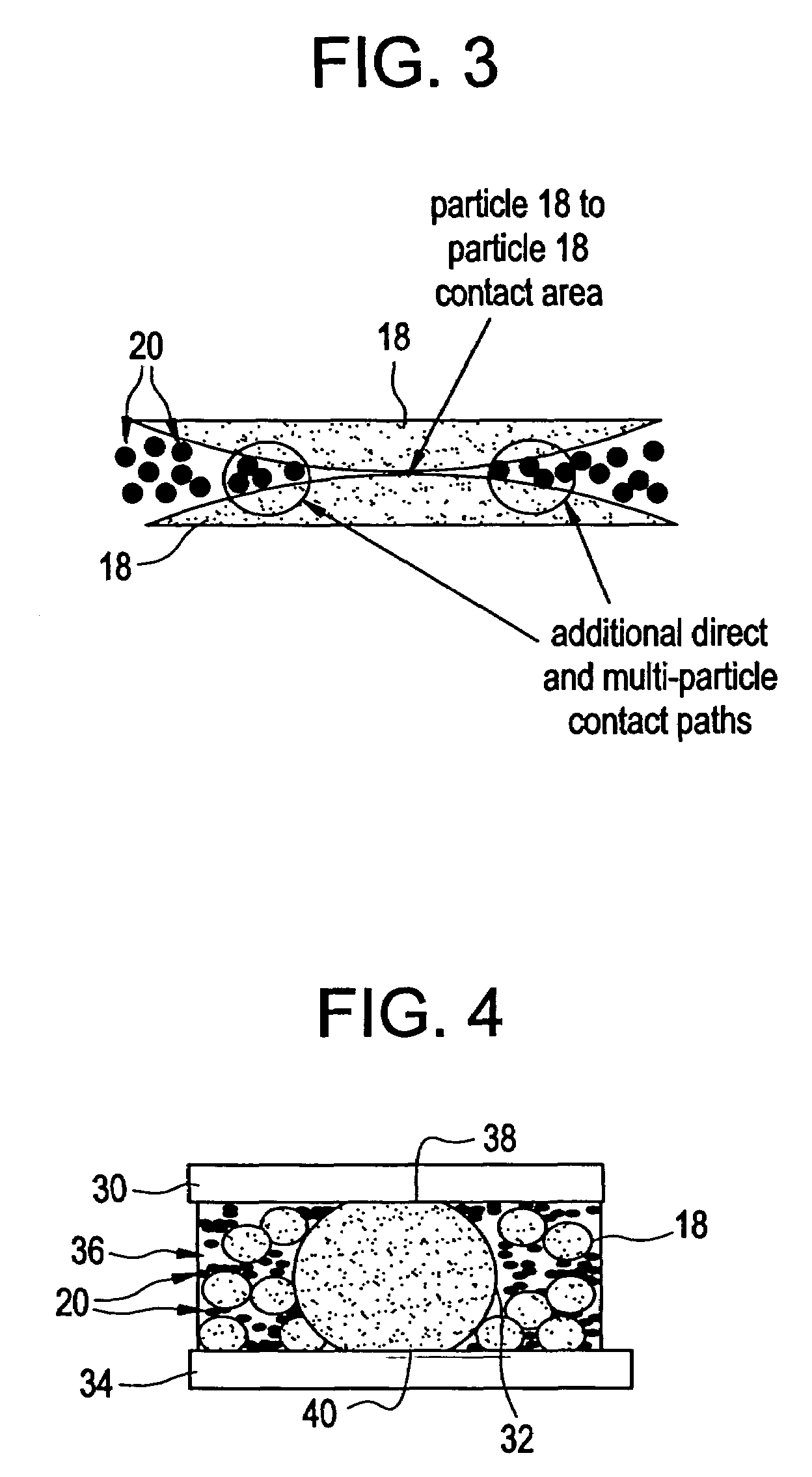 Thermal conductive material utilizing electrically conductive nanoparticles