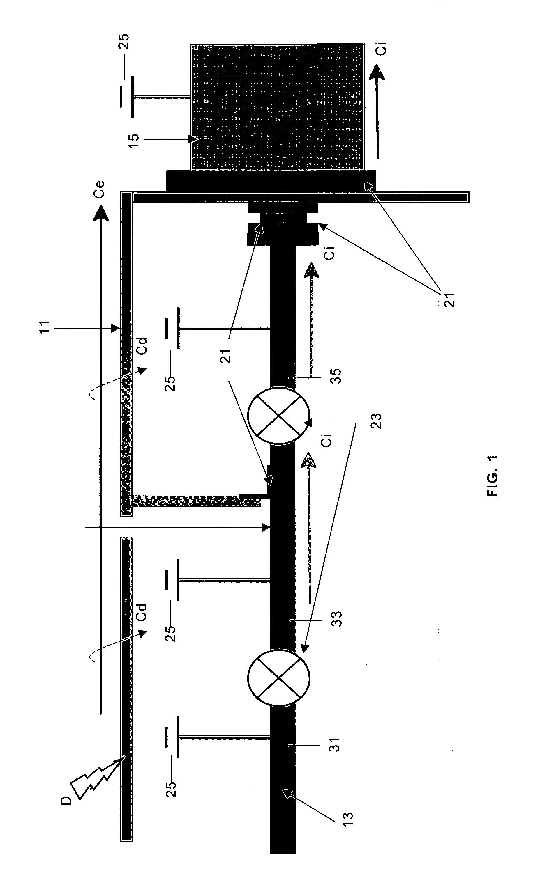 Method of protecting fuel tanks manufactured with composites against electrical discharges