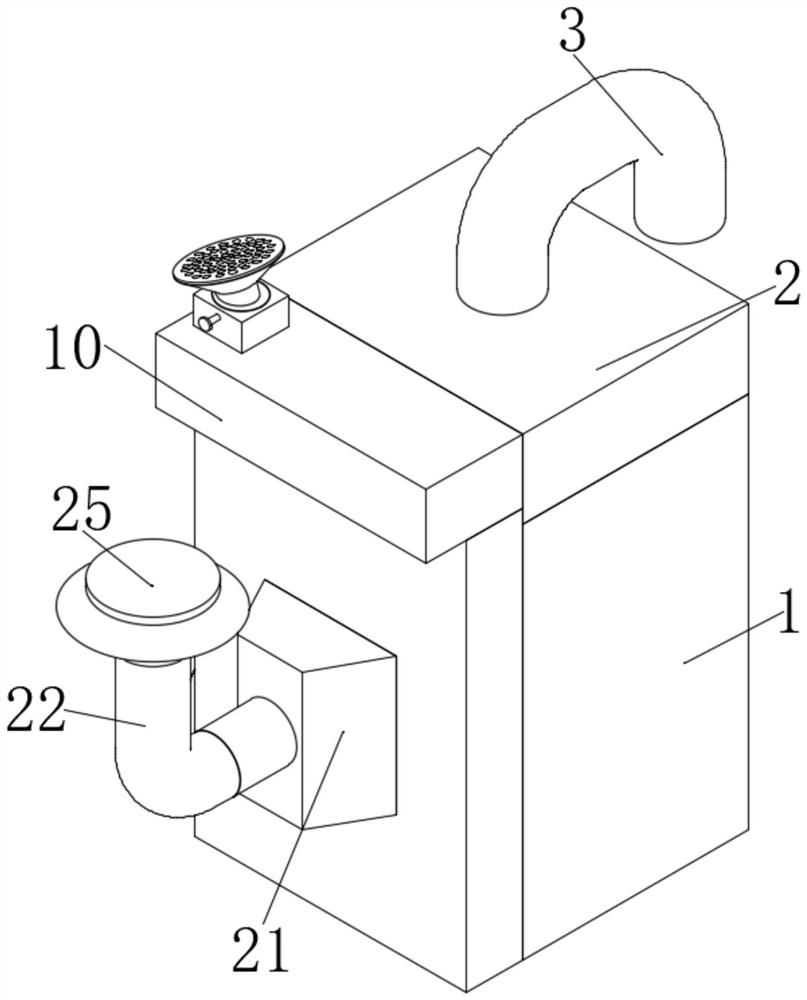 Energy-saving electric ventilation structure