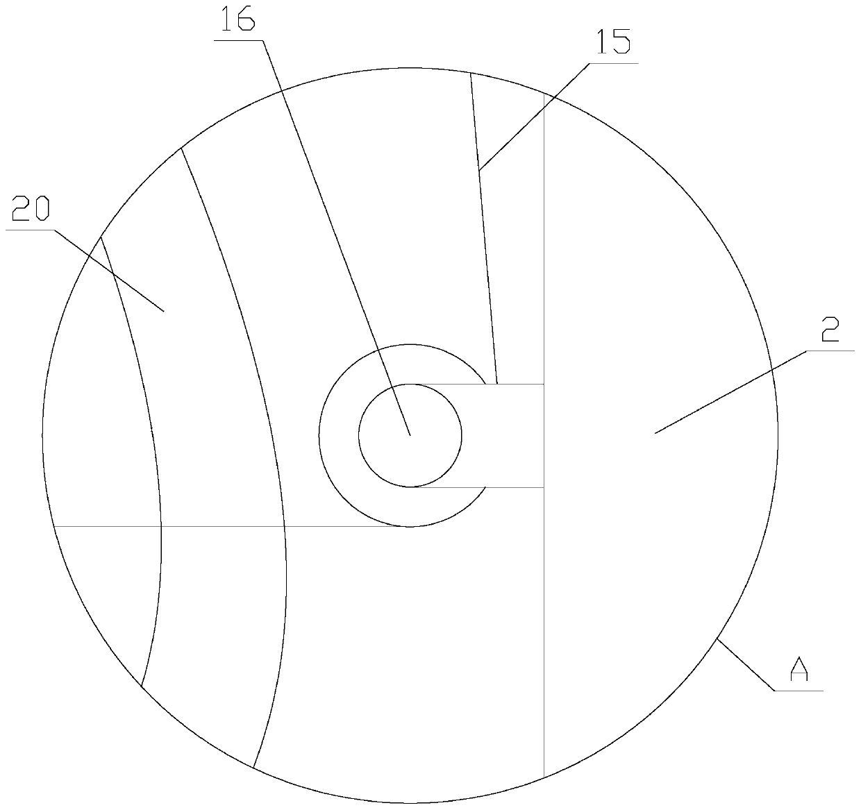 Heat dissipation type geological radar detection equipment with shock absorption function