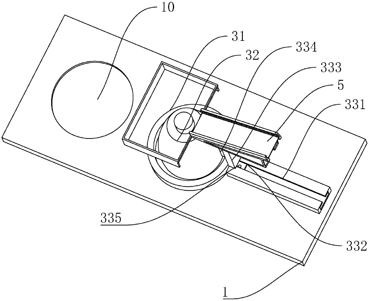 Stator sheet collecting device