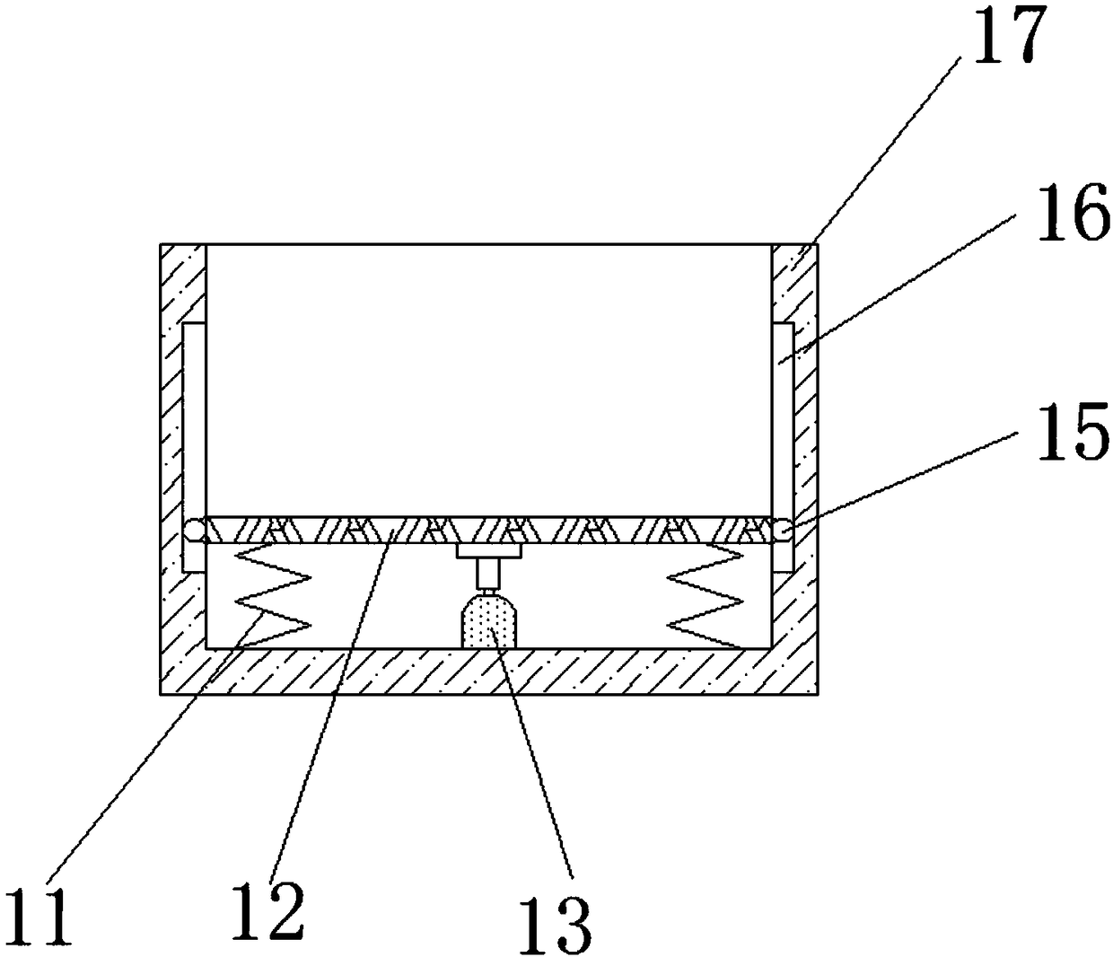 Distressing device for integrated circuit lead frame
