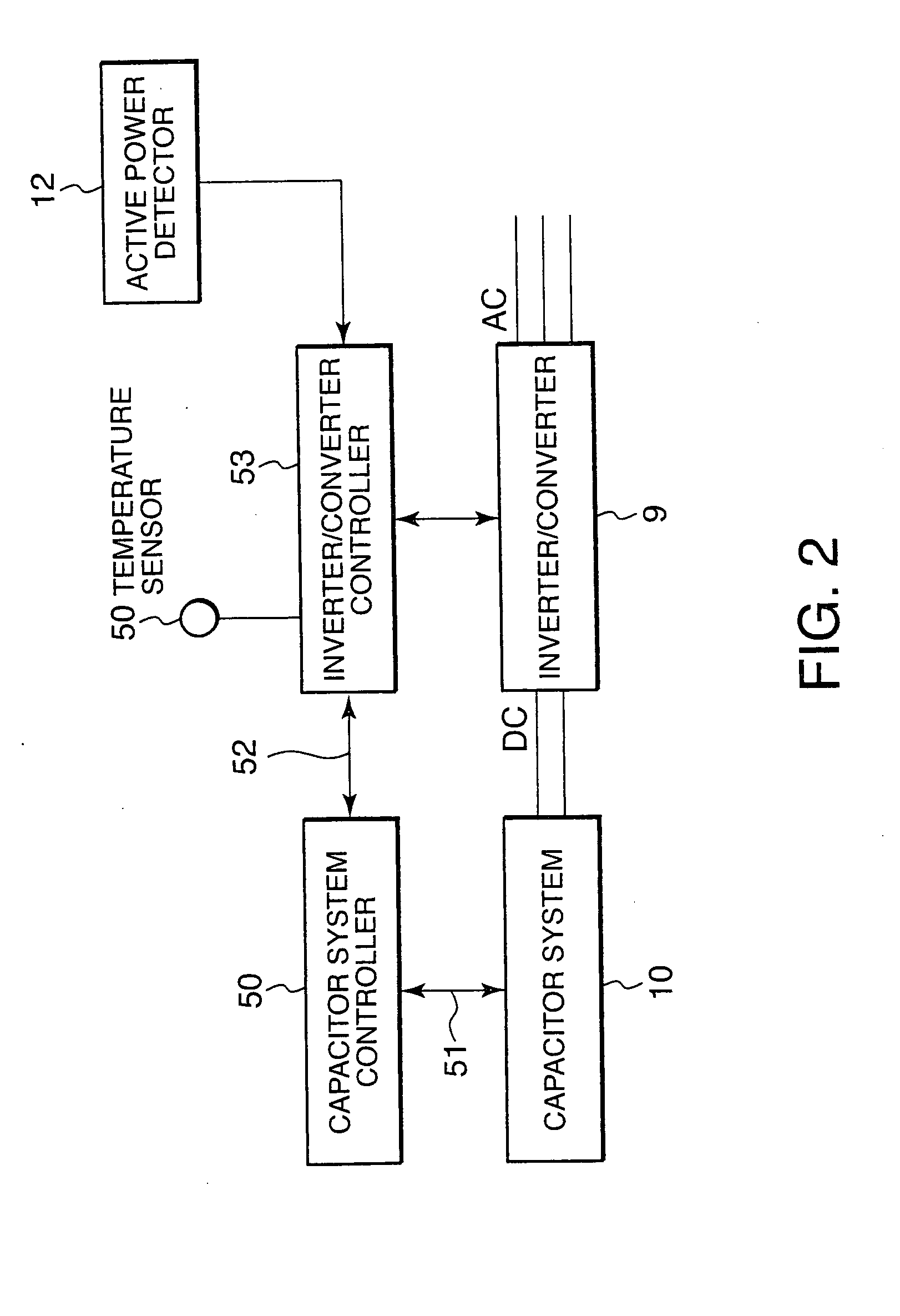 Charged/Discharged Power control for a Capacitor Type Energy Storage Device