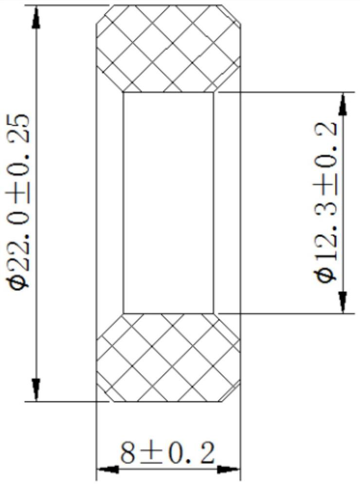 Shock pad for automobile