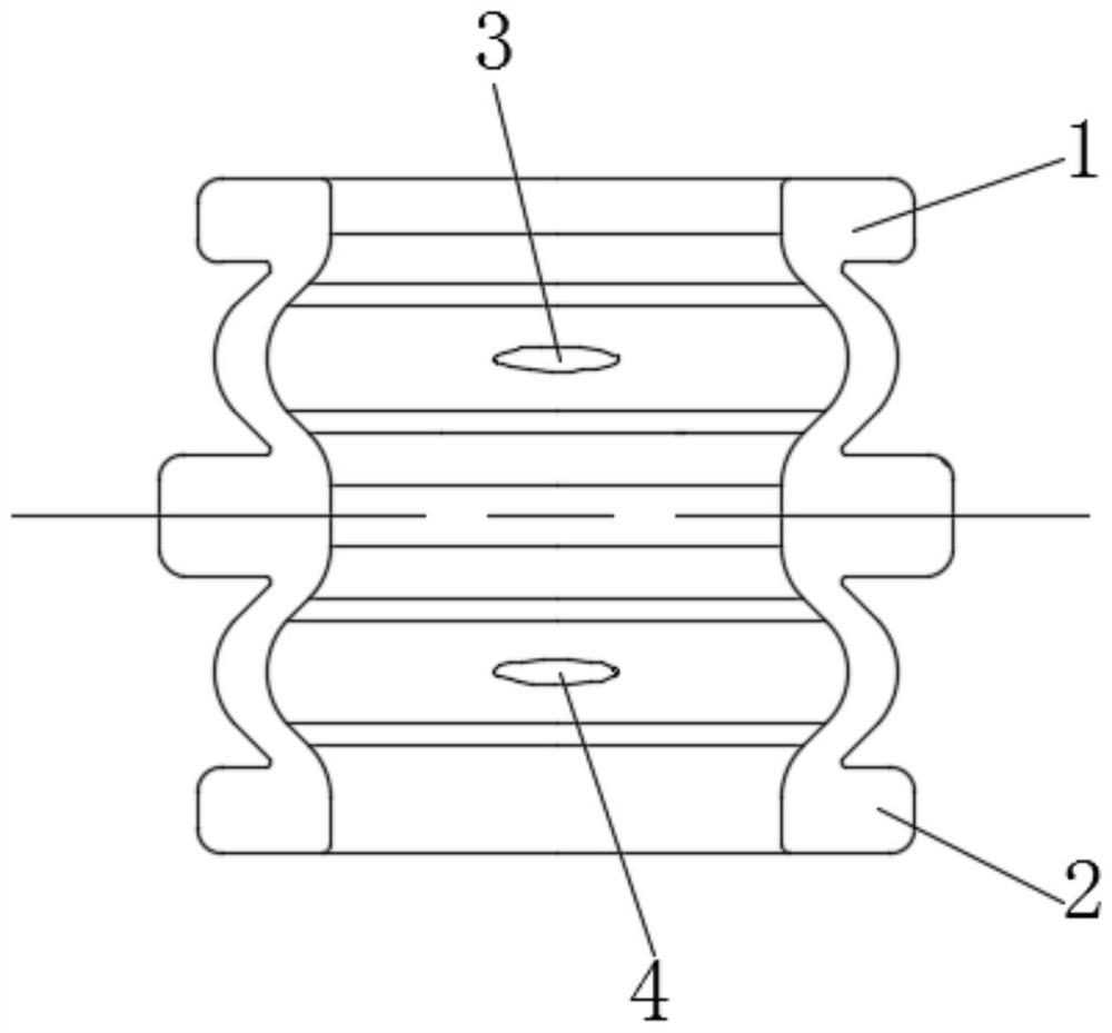 Shock pad for automobile