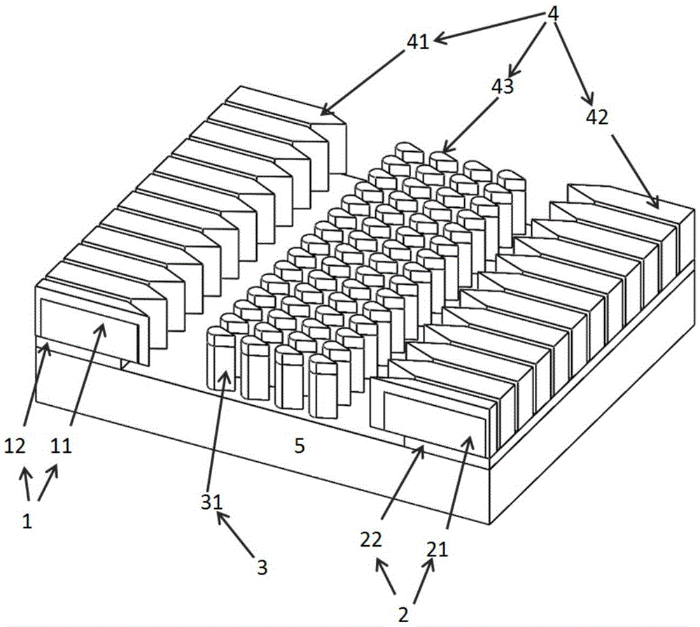 An ionization sensor based on a micro-gap polarization structure to construct a discharge electric field