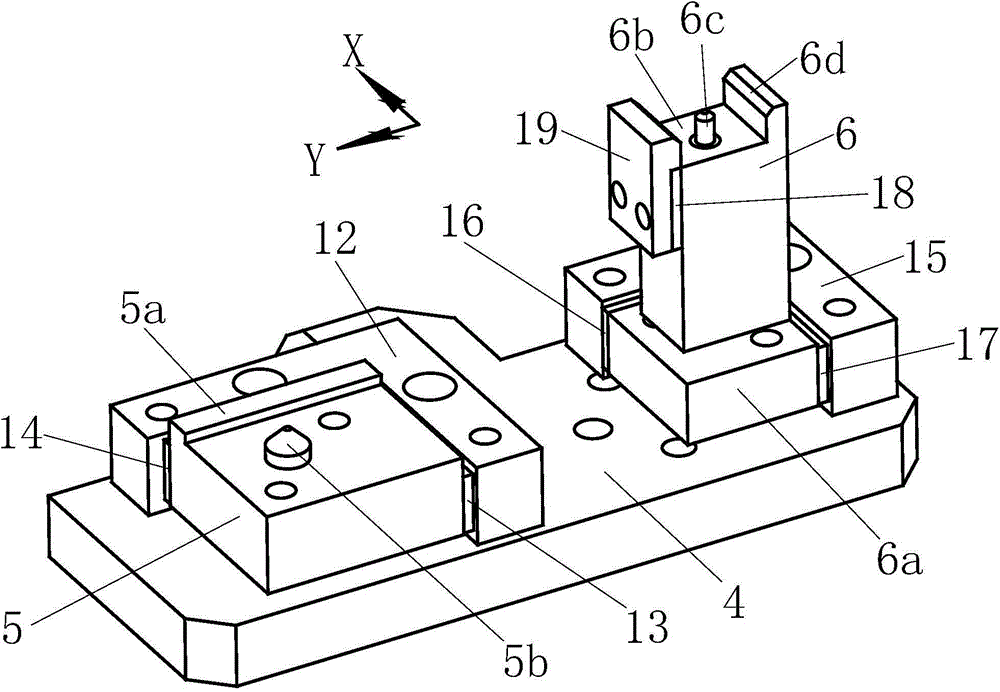 A composite clamping device for an instrument panel beam