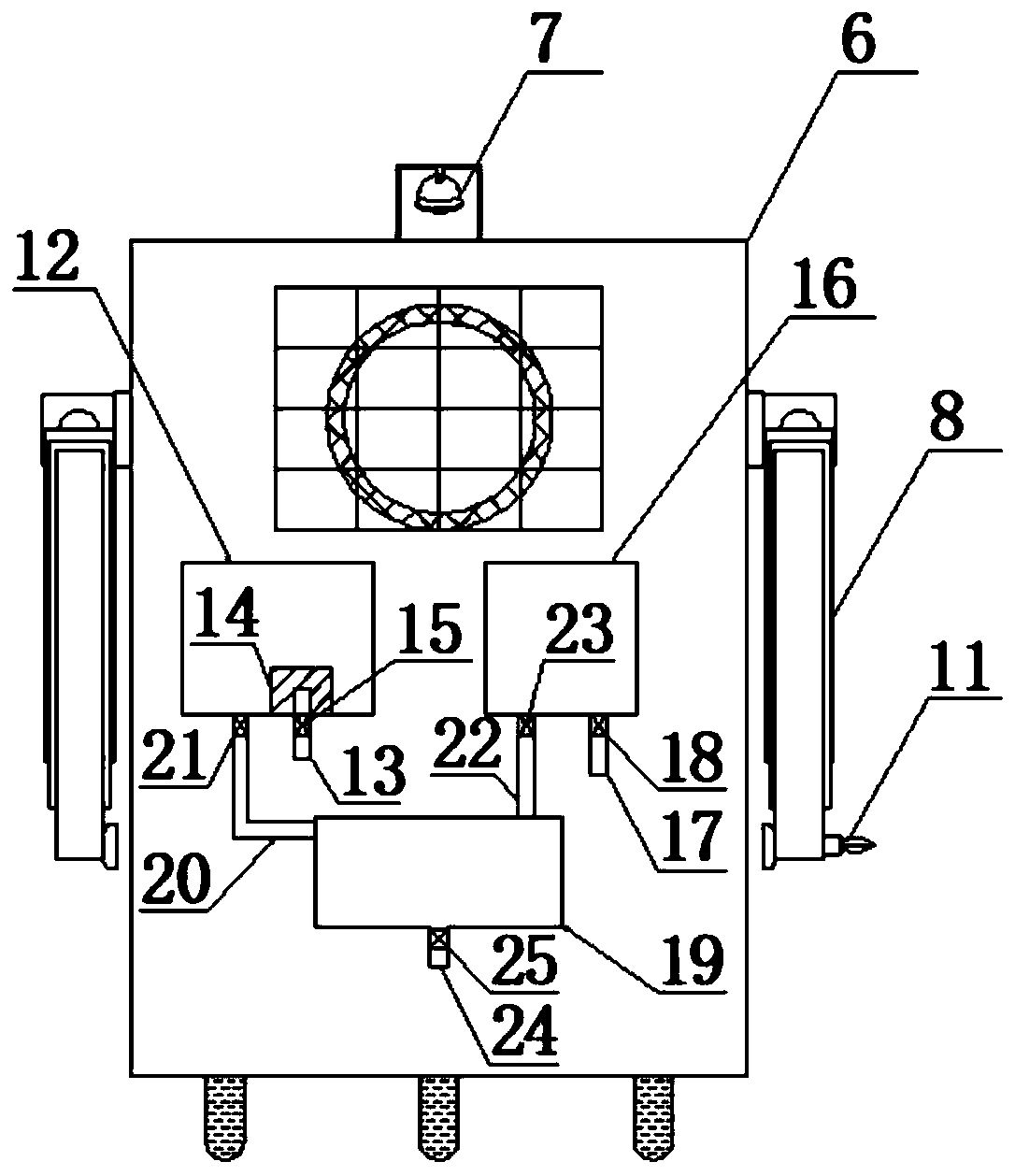 Afforestation planting equipment based on data processing and working method thereof