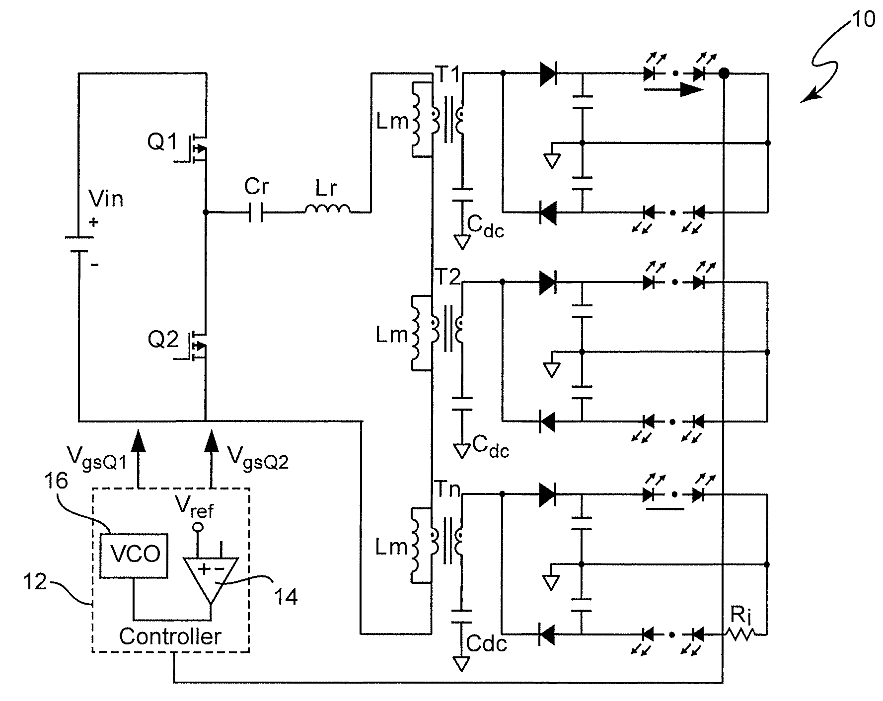 Optimal Trajectory Control for LLC Resonant Converter for LED PWM Dimming