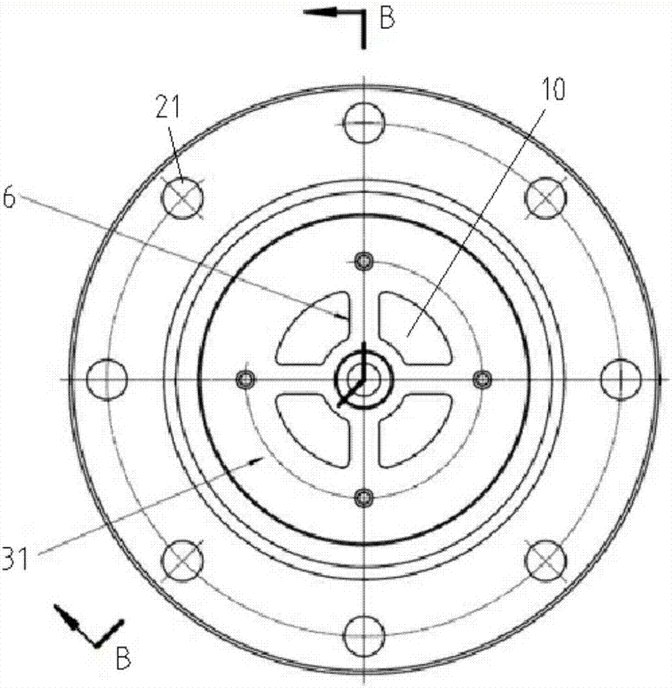 Solid-fluid rocket engine annular-seam-type plug nozzle