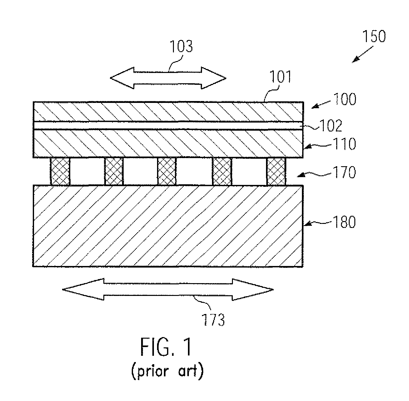 Semiconductor device including a reduced stress configuration for metal pillars