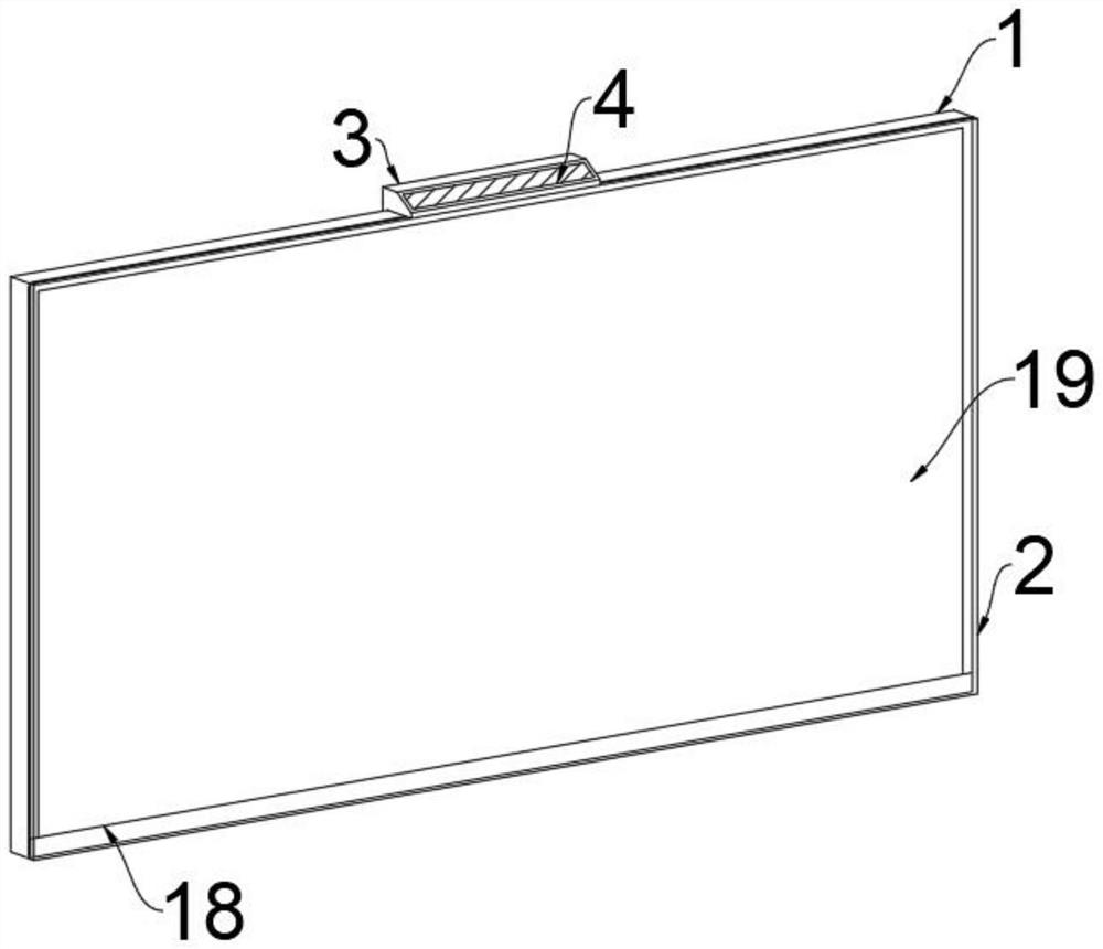 A display protection board with light leakage detection function