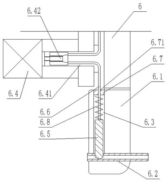 Production equipment and production process for water treatment internal and external filament separation combined filler