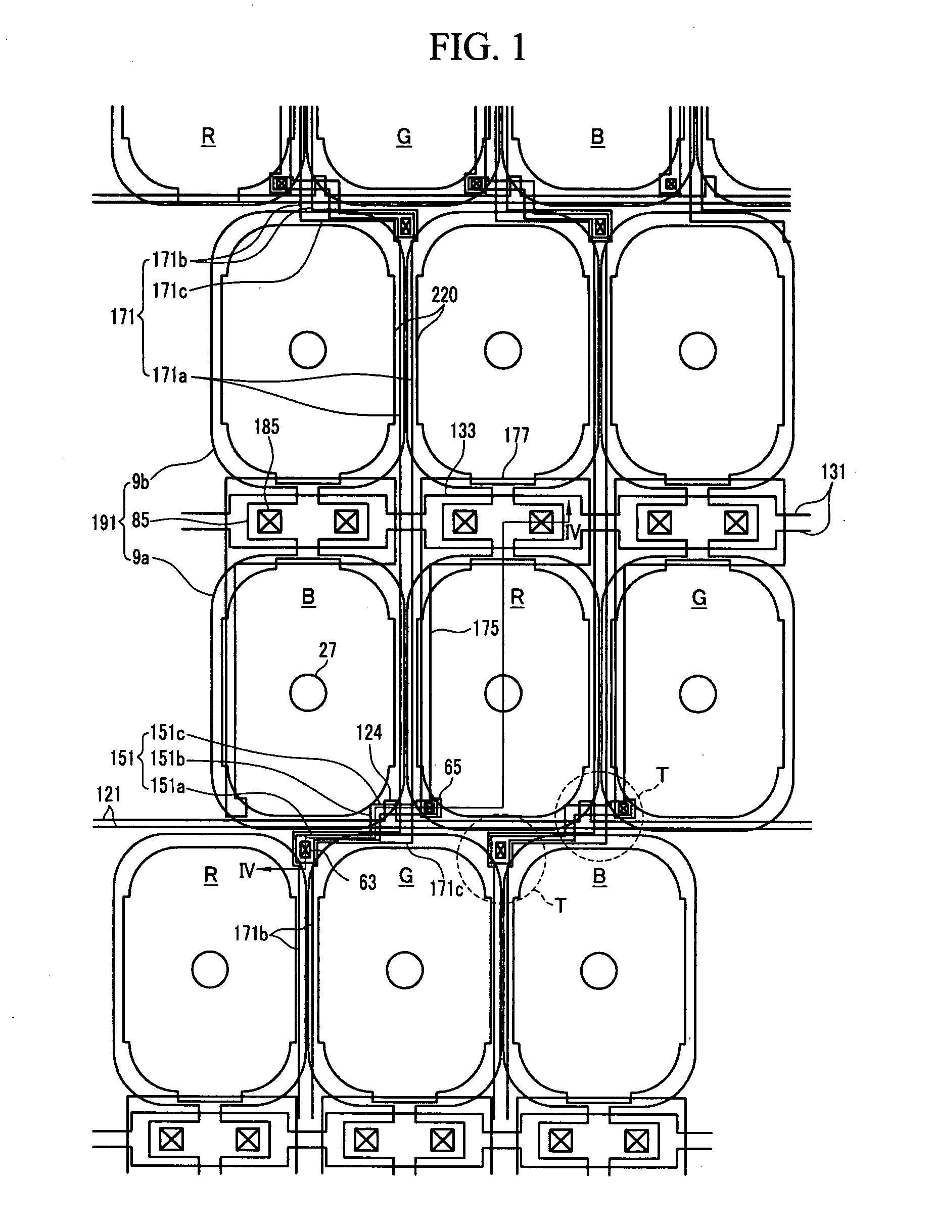 Increasing LCD aperture ratios