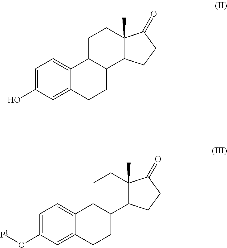 Process for the production of estetrol intermediates