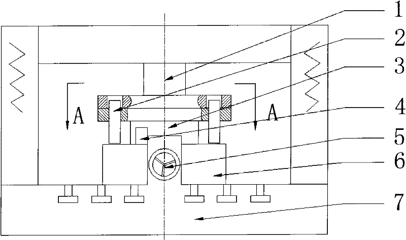 Large joint surface experiment device