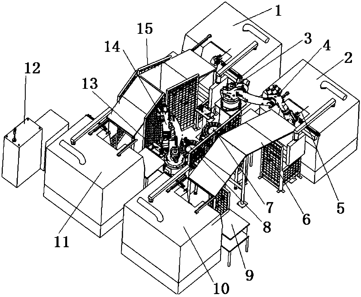 Precision internal grinding automation system for needle valve body and control method thereof