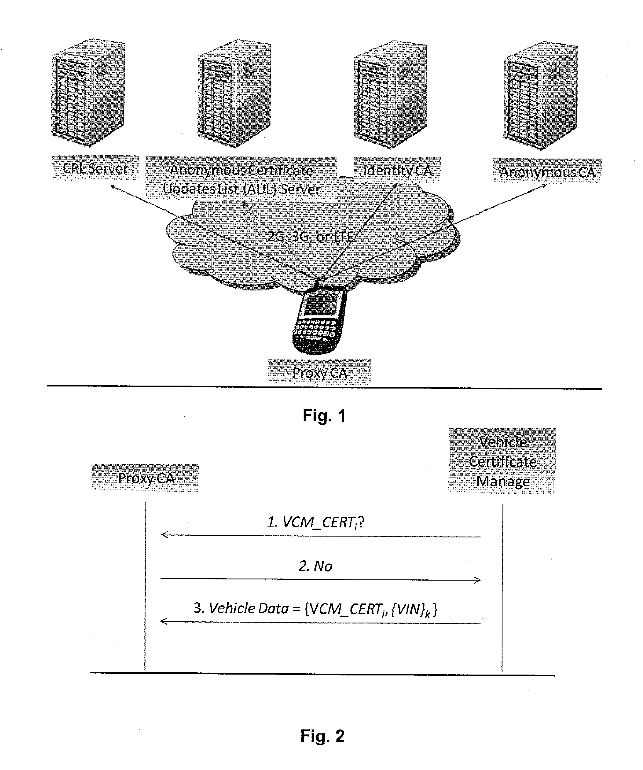 Method and system for use in managing vehicle digital certificates