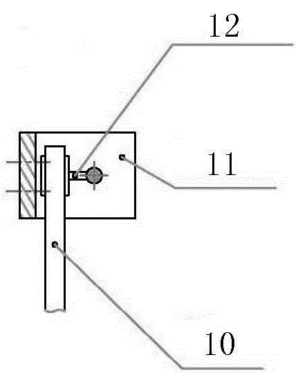 A limit mechanism for automatic feeding device of disc-shaped parts