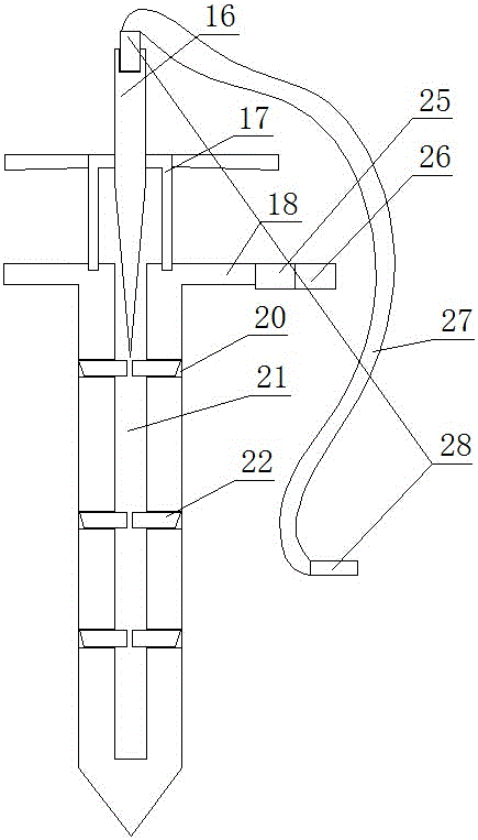 Grounding device of preventing from installing grounding wire in electrified manner