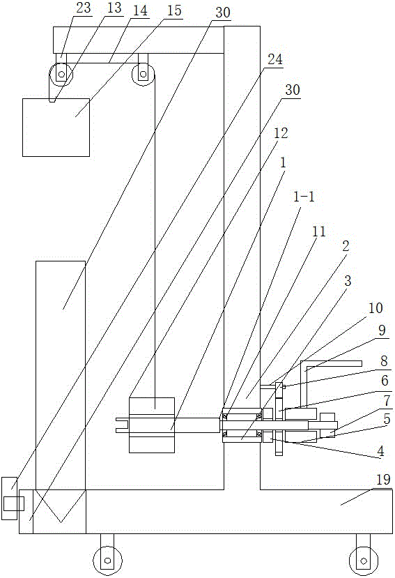 Grounding device of preventing from installing grounding wire in electrified manner