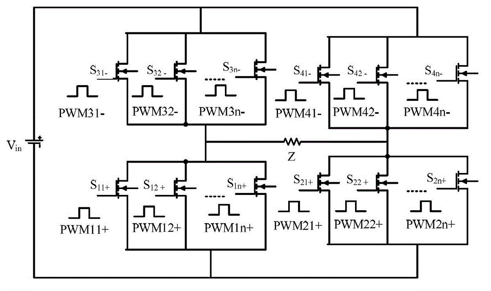 Ultrahigh frequency MHz high power conversion device