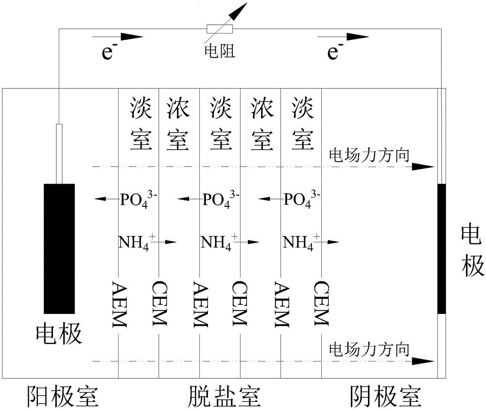 Method for synchronously treating human manure and urine and microbial desalting tank