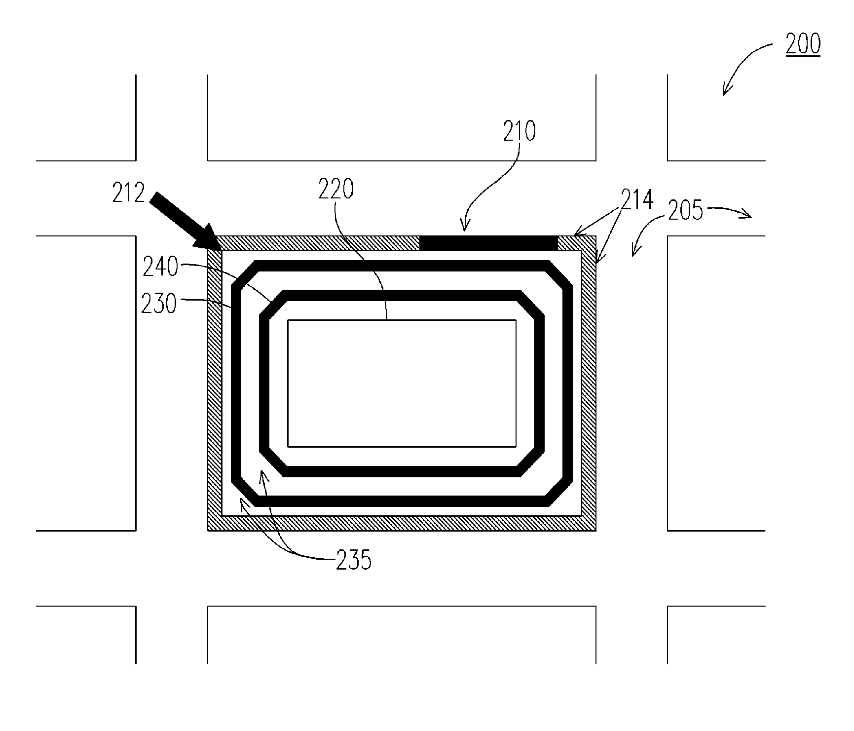 Multi-layer crack stop structure