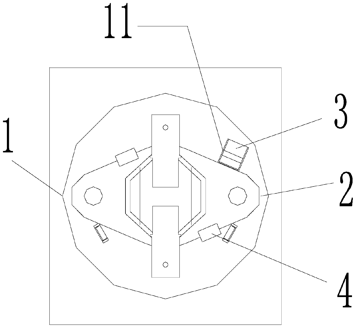 Temperature limiter mounting structure and heater