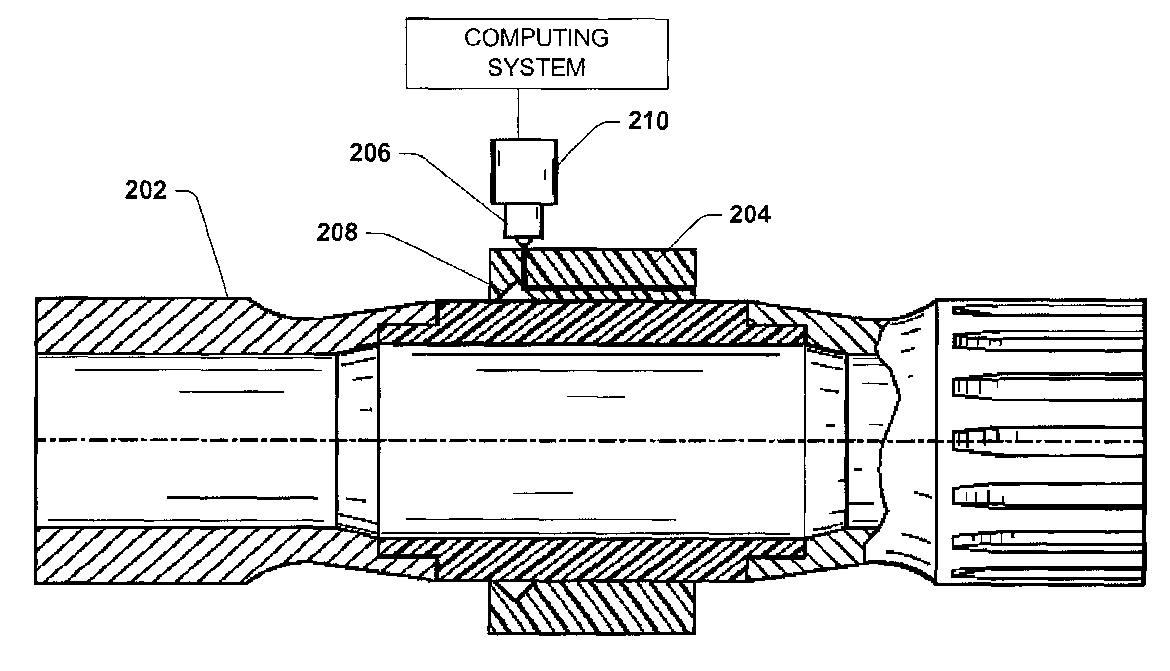 System and method for sensing torque on a rotating shaft