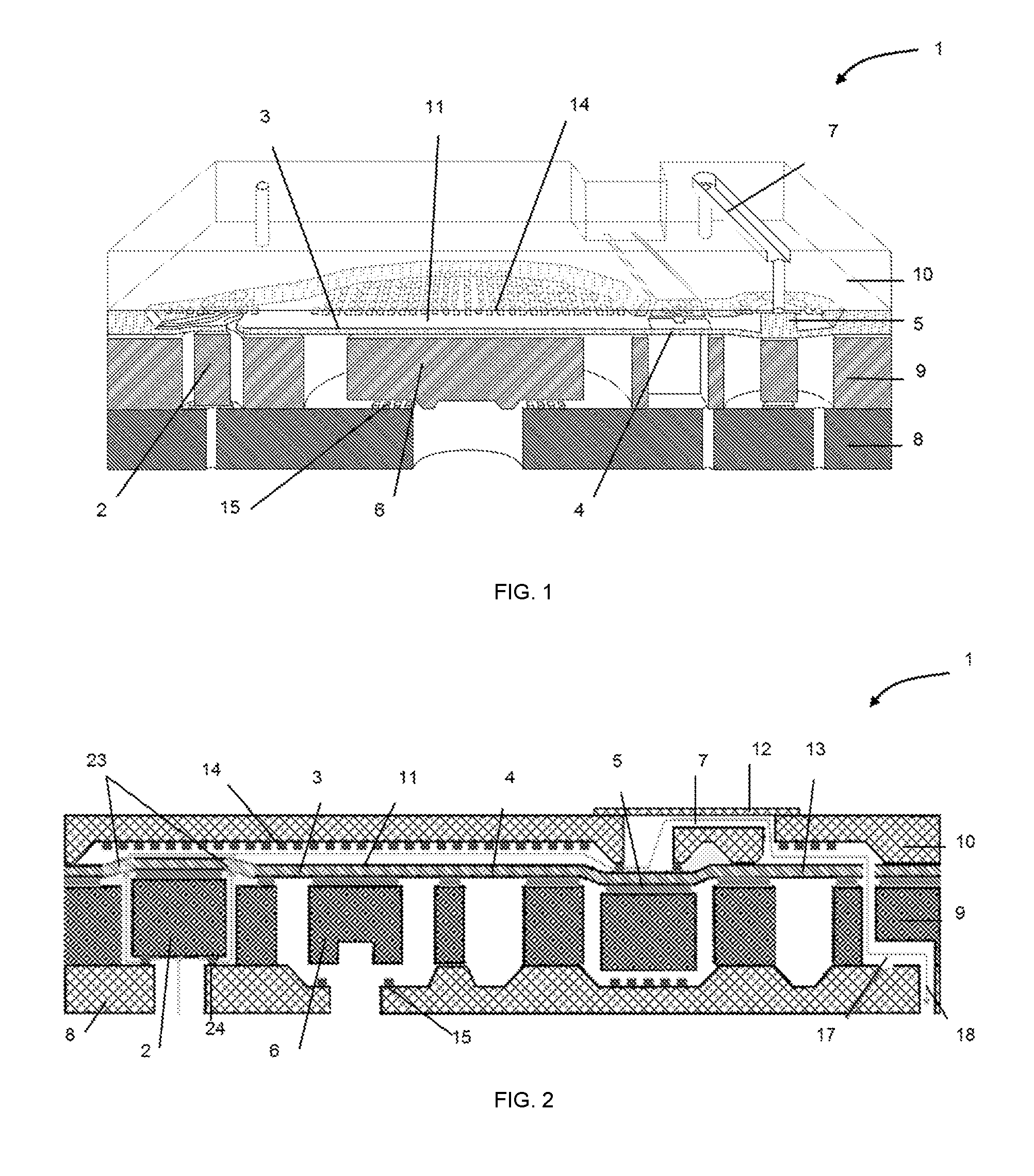 Microfluidic valve having improved tolerance to particles