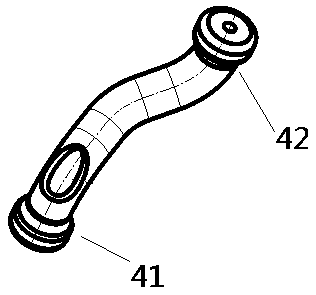 Three-phase conductor commutation connector