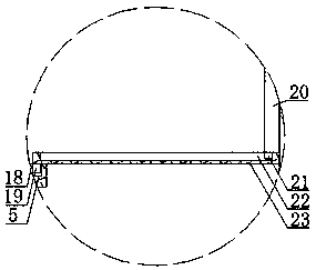 Split type polluted waste water treatment equipment