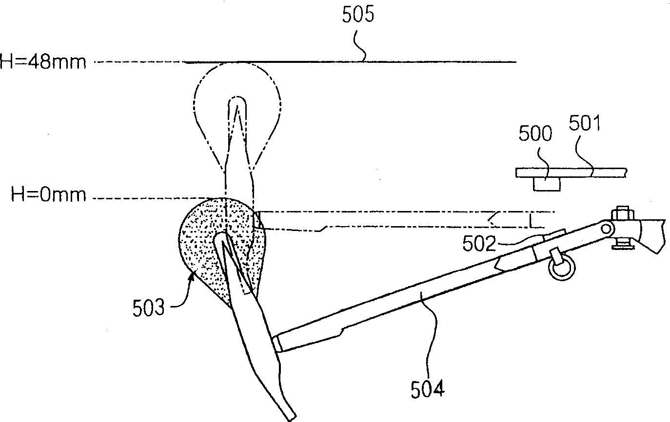 Keyobard music instrument for producing tone and hammer sensor for stimulating physical parameter of hammer
