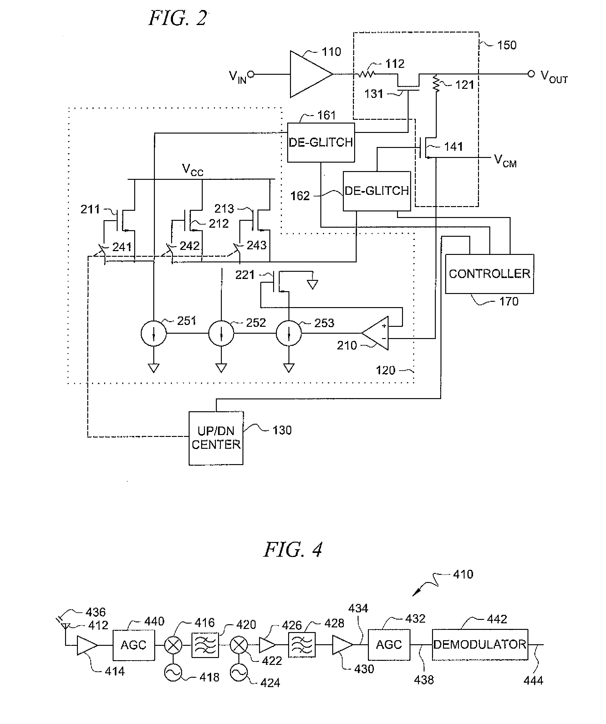 Pseudo digital gain control for broadband tuner