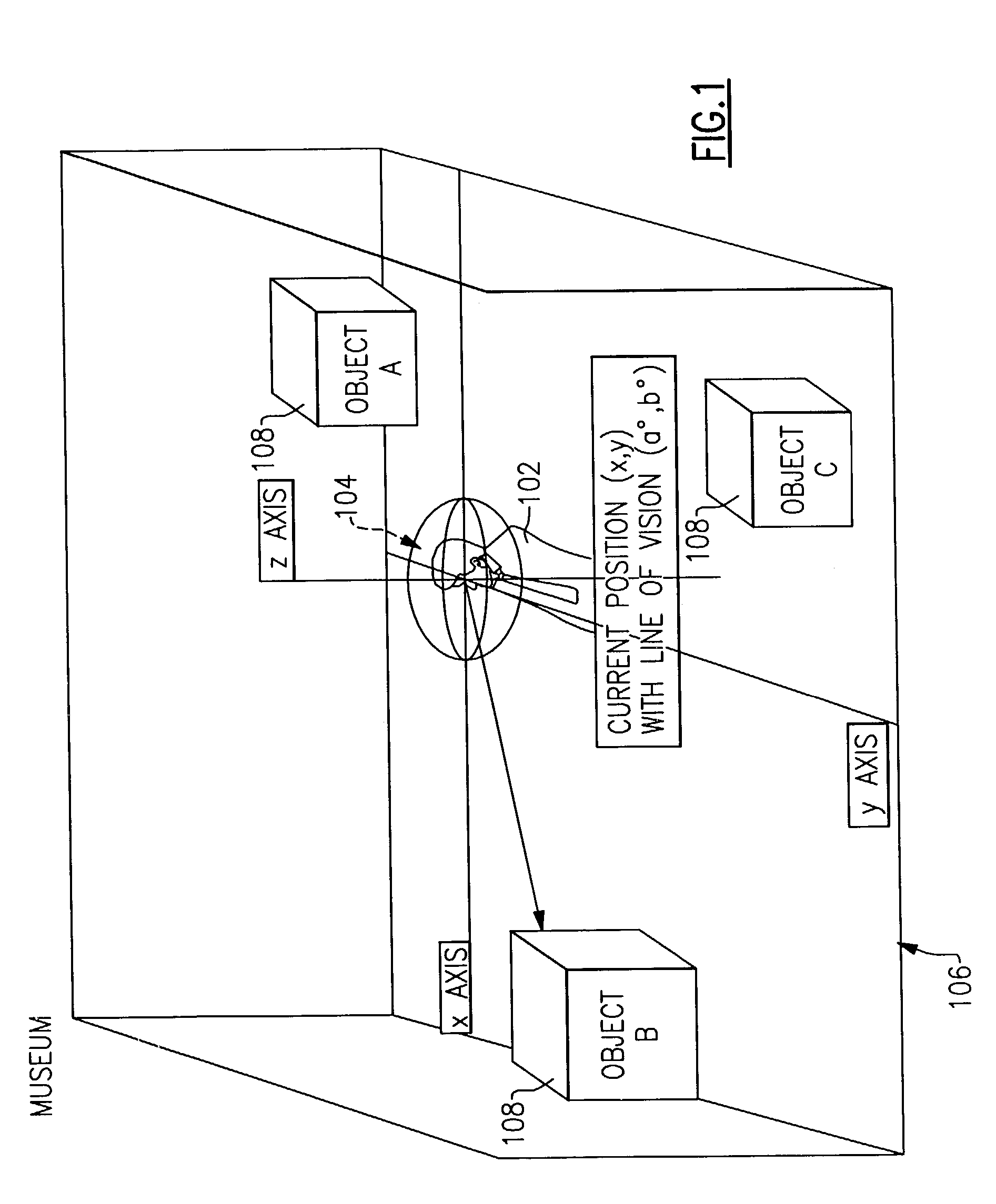 Method and apparatus for retrieving information about an object of interest to an observer