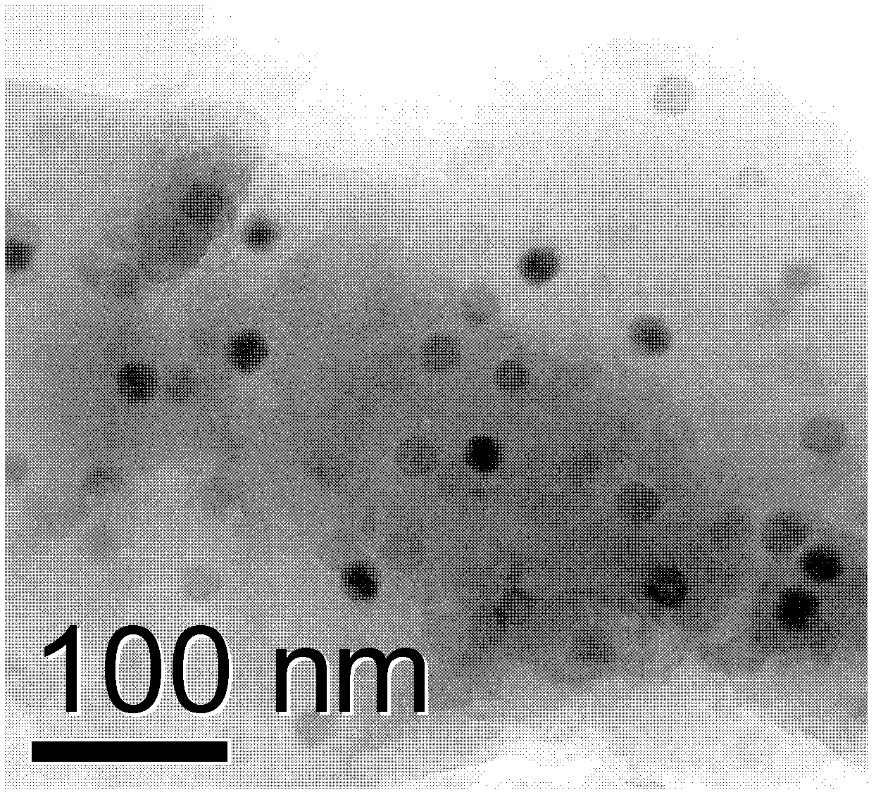 Transparent glass ceramic capable of conversion luminescence under near-infrared quantum cutting and preparation method thereof