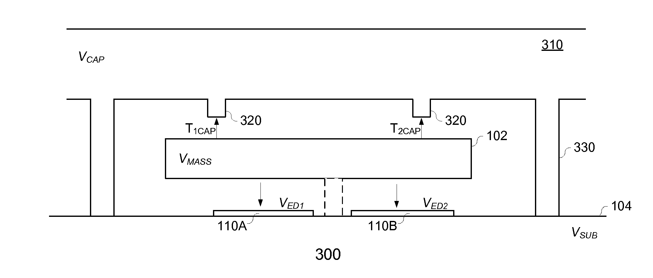 Microelectromechanical z-axis out-of-plane stopper