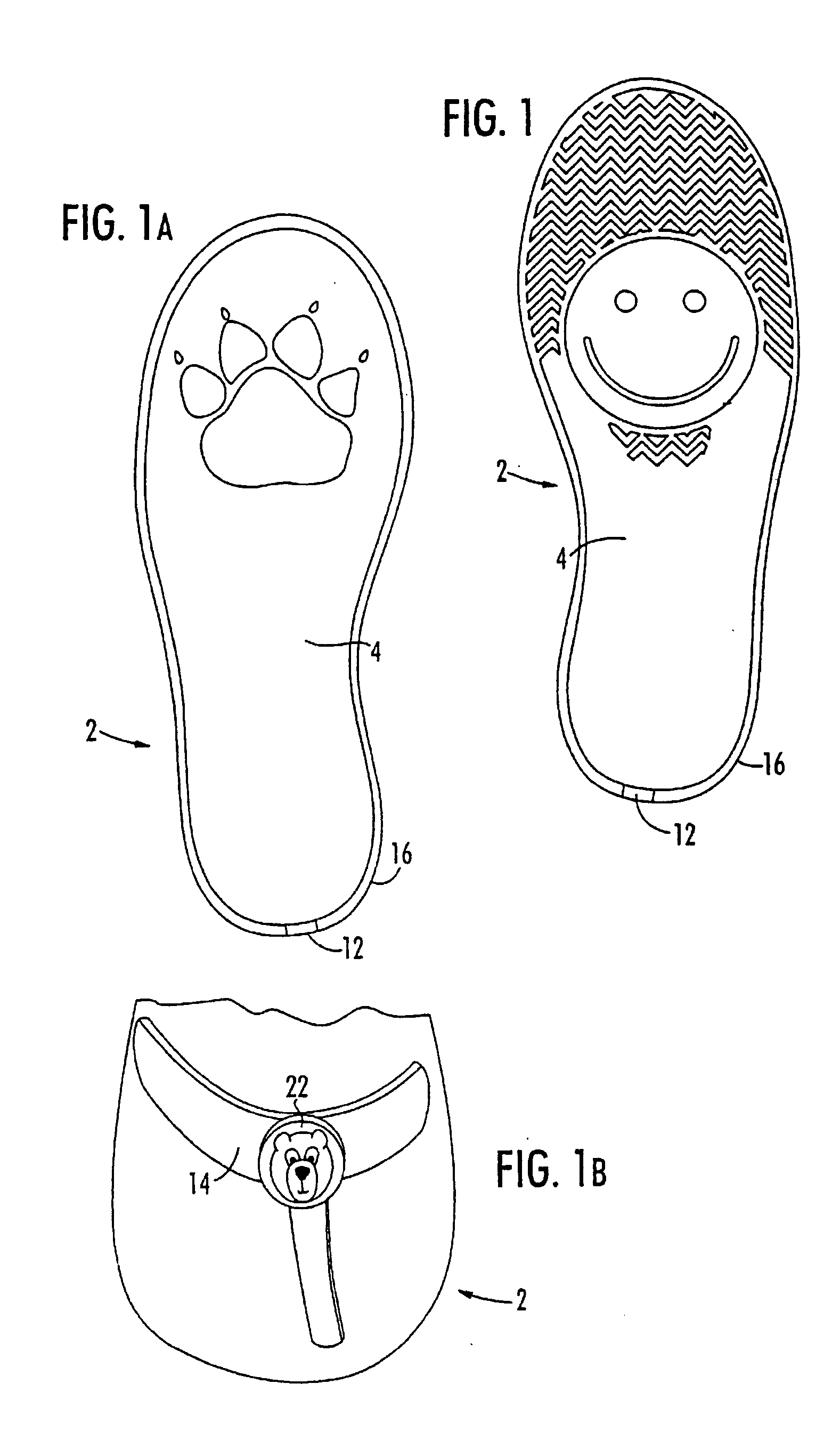 Children's sandal having replaceable soles